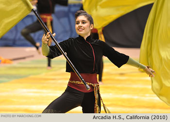 Arcadia H.S. 2010 WGI World Championships Photo