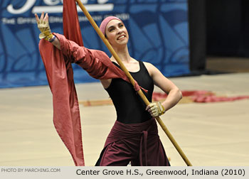 Center Grove H.S. 2010 WGI World Championships Photo