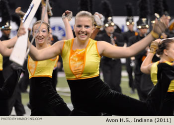 Avon Indiana High School Marching Band 2011