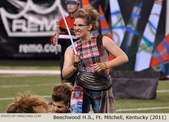 Beechwood High School Marching Band 2011