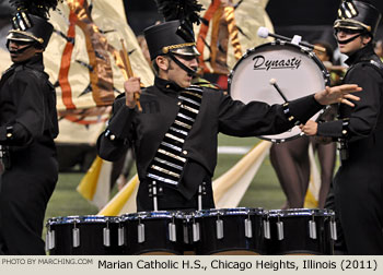 Marian Catholic High School Marching Band 2011