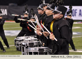 Milford High School Marching Band 2011