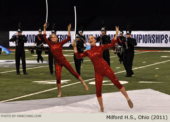 Milford High School Marching Band 2011