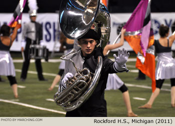 Rockford High School Marching Band 2011