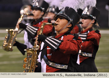 Western High School Marching Band 2011