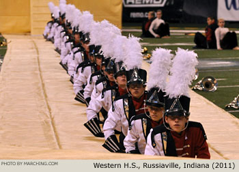 Western High School Marching Band 2011