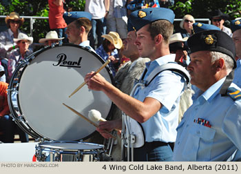 4 Wing Band Cold Lake 2011 Calgary Stampede Parade Photo