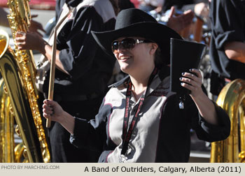 A Band of Outriders Marching Band 2011 Calgary Stampede Parade Photo