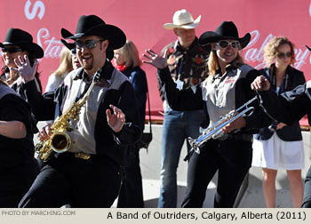 A Band of Outriders Marching Band 2011 Calgary Stampede Parade Photo