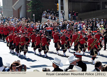 Royal Canadian Mounted Police 2011 Calgary Stampede Parade Photo