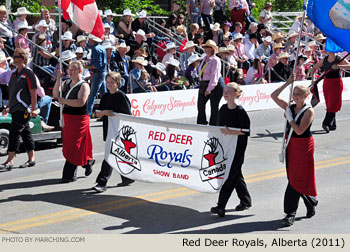 Red Deer Royals Marching Band 2011 Calgary Stampede Parade Photo