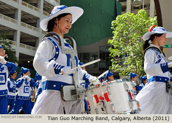 Tian Guo Marching Band 2011 Calgary Stampede Parade Photo