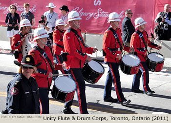 Unity Flute and Drum Corps 2011 Calgary Stampede Parade Photo