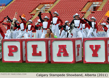 Calgary Stampede Showband 2011 MACBDA Photo