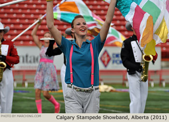 Calgary Stampede Showband 2011 MACBDA Photo