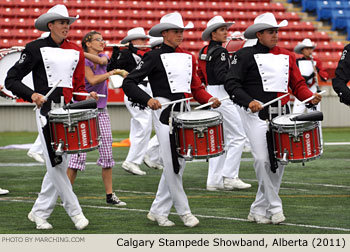 Calgary Stampede Showband 2011 MACBDA Photo