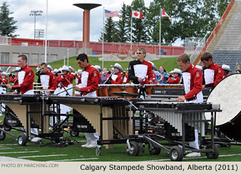 Calgary Stampede Showband 2011 MACBDA Photo