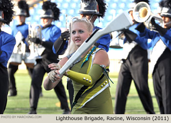 Lighthouse Brigade of Racine Marching Band 2011 MACBDA Photo