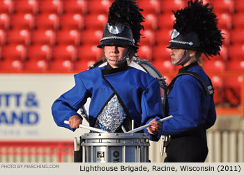 Lighthouse Brigade of Racine Marching Band 2011 MACBDA Photo