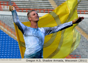 Oregon High School Shadow Armada Marching Band 2011 MACBDA Photo