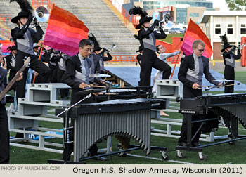 Oregon High School Shadow Armada Marching Band 2011 MACBDA Photo