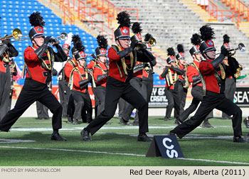 Red Deer Royals Showband 2011 MACBDA Photo