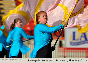 Sandwich High School Renegade Regiment 2011 MACBDA Photo