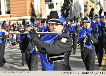 Carmel High School Marching Band, Carmel, Indiana 2011 Macy's Thanksgiving Day Parade Photo