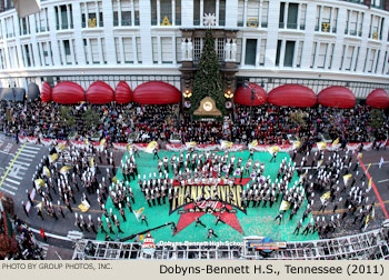 Dobyns-Bennett Marching Indian Band, Kingsport, Tennessee 2011 Macy's Thanksgiving Day Parade Photo