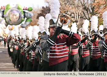 Dobyns-Bennett Marching Indian Band, Kingsport, Tennessee 2011 Macy's Thanksgiving Day Parade Photo