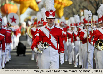 Macys Great American Marching Band 2011 Macy's Thanksgiving Day Parade Photo