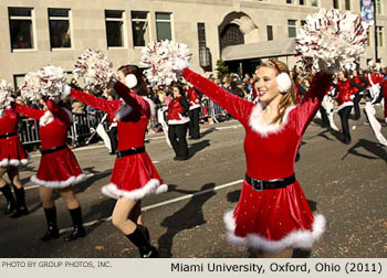 Miami University Marching Band, Oxford, Ohio 2011 Macy's Thanksgiving Day Parade Photo