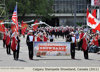 Calgary Stampede Showband 2011 Grand Floral Parade Photo