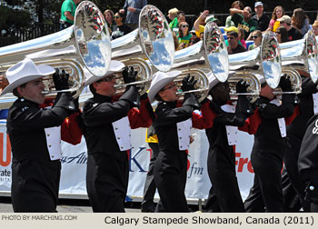 Calgary Stampede Showband 2011 Grand Floral Parade Photo