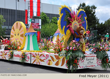 Fred Meyer Float 2011 Grand Floral Parade Photo