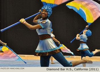 Diamond Bar H.S. 2011 WGI World Championships Photo