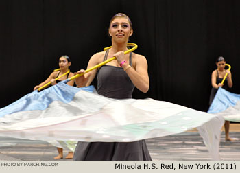 Mineola H.S. 2011 WGI World Championships Photo