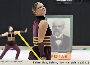 Salem Blue 2011 WGI World Championships Photo