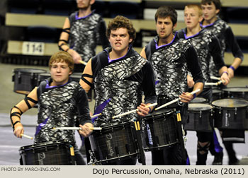 Dojo Percussion Omaha Nebraska 2011 WGI Mid-South Percussion Championships