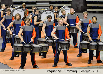 Frequency Cumming Georgia 2011 WGI Mid-South Percussion Championships