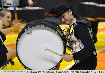 Fusion Percussion Concord North Carolina 2011 WGI Mid-South Percussion Championships