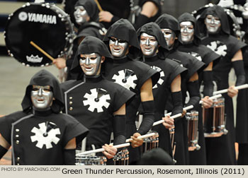 Green Thunder Percussion Rosemont Illinois 2011 WGI Mid-South Percussion Championships