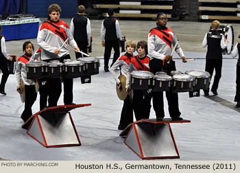 Houston H.S. Germantown Tennessee 2011 WGI Mid-South Percussion Championships