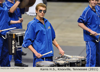 Karns H.S. Knoxville Tennessee 2011 WGI Mid-South Percussion Championships