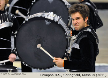 Kickapoo H.S. Springfield Missouri 2011 WGI Mid-South Percussion Championships