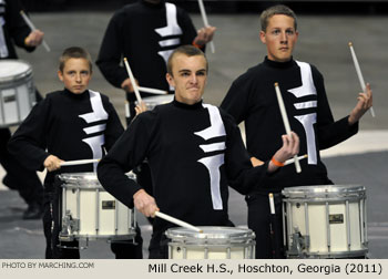 Mill Creek H.S. Hoschton Georgia 2011 WGI Mid-South Percussion Championships