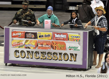 Milton H.S. Florida 2011 WGI Mid-South Percussion Championships