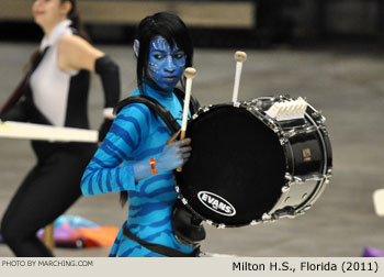 Milton H.S. Florida 2011 WGI Mid-South Percussion Championships