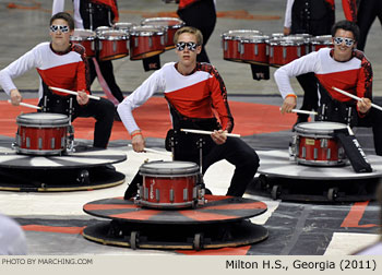 Milton H.S. Georgia 2011 WGI Mid-South Percussion Championships