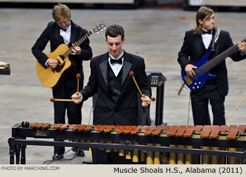 Muscle Shoals H.S. Alabama 2011 WGI Mid-South Percussion Championships